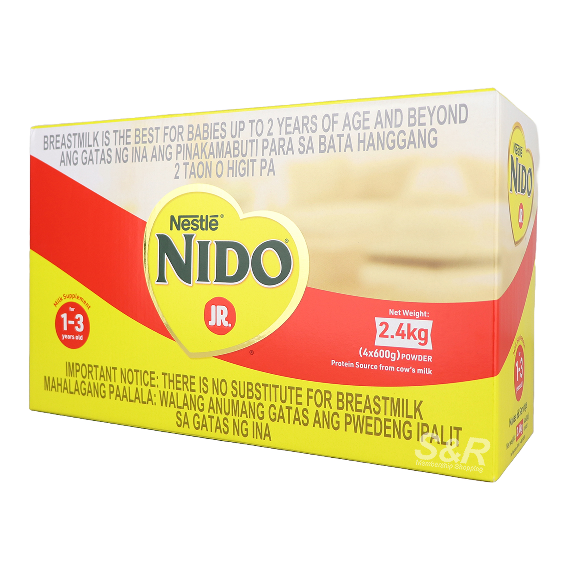 Nestle's Nido Junior Ages 1-3 Years Old 2.4kg